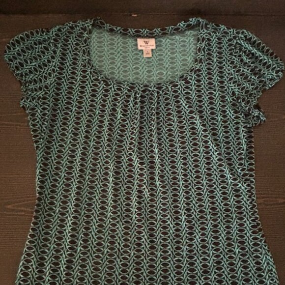 Set of 3 Worthington Scoop Neck Cap Sleeve Tops - Size Large - Picture 2 of 16